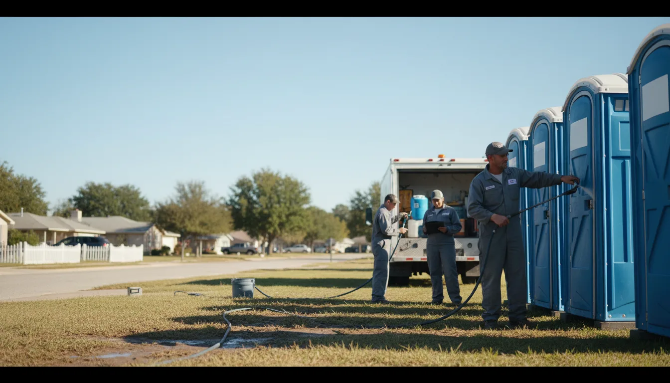 Long-Term Portable Toilet Rental in Gilbert, PA near me